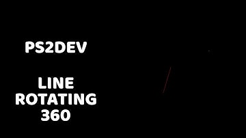 Line Rotating 360 AthenaEnv - PlayStation 2 Development