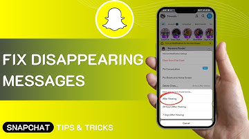 How To Fix Disappearing Messages On Snapchat (Solved)