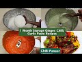 Chilli paneer  restaurant style chilli paneer  how to cook ginger garlic paste  chilli paste