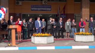 Торжественная линейка 1 сентября 2012г. видео ГБПОУ Спортивно-педагогический колледж Москомспорта