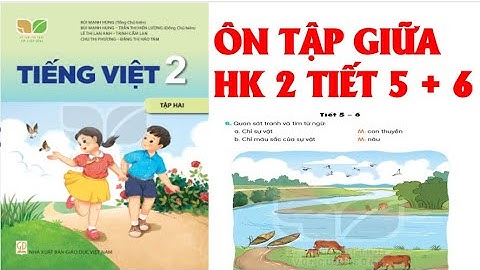 TIẾNG VIỆT LỚP  2. TUẦN 27; ÔN TẬP GIỮA HỌC KÌ 2 TIẾT 5  + 6. SÁCH KẾT NỐI TRI THỨC
