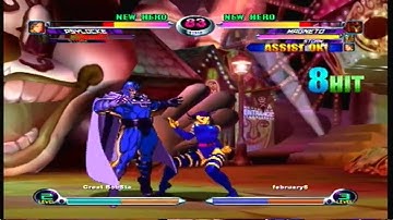 MvC2 (360) Online Player Matches -  GreatBobSta(MSP) vs february6/taiji(MSP) #603