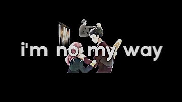 amv on my way typography // alight motion (preset)