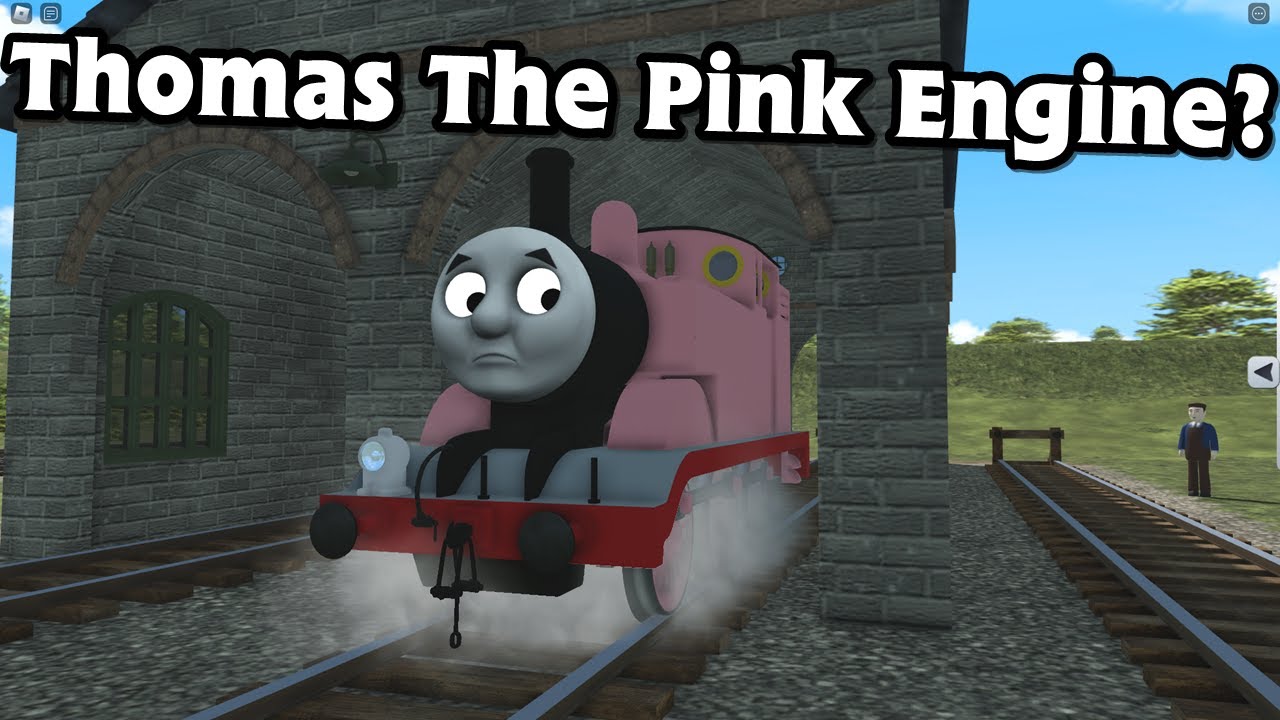 pink thomas the tank engine