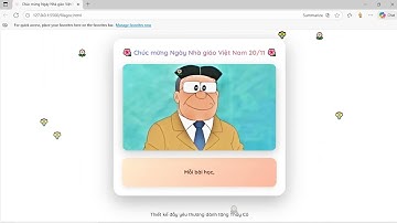 Hướng Dẫn Làm Web Ngày Nhà Giáo Việt Nam 20/11 - Tri Ân Thầy Cô