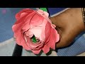 How to craft art rose #vlog #video #art 