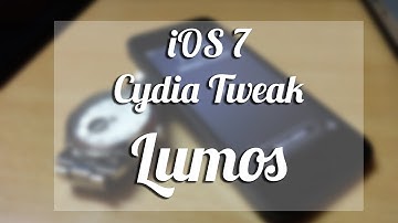 iOS 7 Jailbreak Tweak : Lumos - Add a flashlight shortcut to your Lock screen !