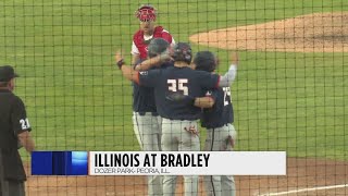 Illinois baseball beats Bradley