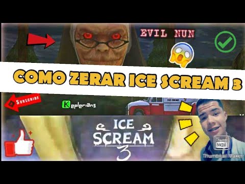 TUTORIAL DE COMO ZERAR ICE SCREAM 3! (PARTE 1 DE 3) 