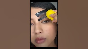 New eyebrow hack (inspired by @valeriaenriquez) #eyebrowtutorial  #eyebrowhack  #eyebrows  #eyebrow