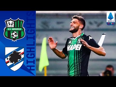 Sassuolo 4-1 Sampdoria | Tripletta di Berardi straccia una Sampdoria da 10 uomini | Serie A