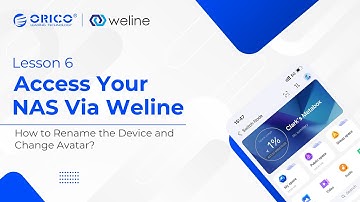 ORICO - Weline Tutorial | How to Rename the Device & Change Avatar
