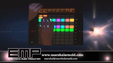 Refusal - Ableton Push - User mode light show - Marshal Arnold