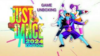 JUST DANCE 2024 GAME UNBOXING + INSTALLING DA GAME