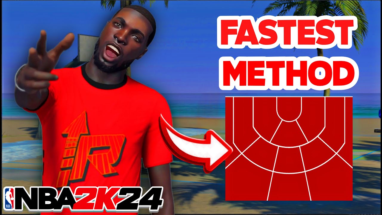 HOW TO GET HOT/LETHAL ZONES THE FASTEST ON NBA 2K24 BEST METHOD TO