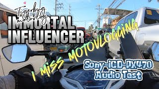 Influencer na si Tigerbug Motovlog for Immortal Motobag, I Super Missed Motovlogging