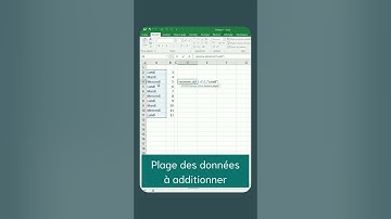 Formule Excel : somme.si ( ) additionner avec une condition