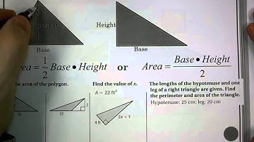 Sec 11 1   Areas of Parallelograms and Triangles