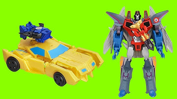 Clash of the Transformers, Robots in Disguise Power Surge Starscream, Combiner Force Strongarm Toys