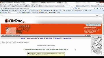 LinkTracking Software Tutorial |Clixtrac | TrafficWave Ad Tracker