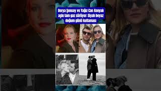 Derya Şensoy ve Yağız Can Konyalı aşkı tam gaz sürüyor: Siyah beyaz doğum günü kutlaması