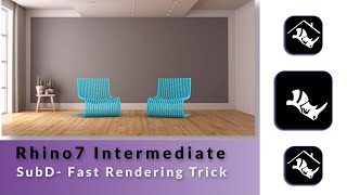 Fast Trick to get a beautiful background as #rendered background in #Rhino7