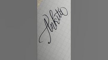 ☆Ankita☆ #calligraphy #handwriting #lettering #writing #signature #art