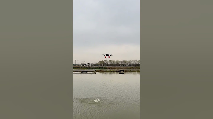 Drone Fishing Gone Awry