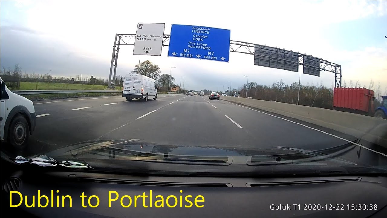 Dublin to Portlaoise, County Laois | M7 Timelapse