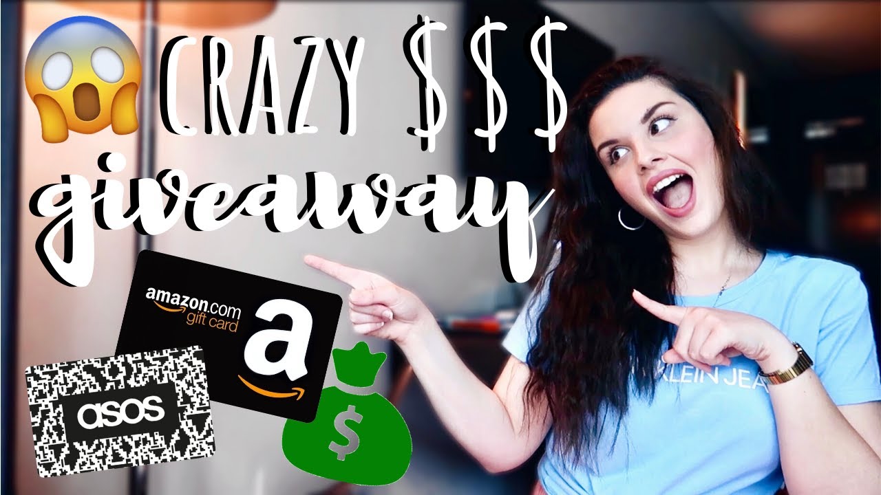 CRAZY GIVEAWAY MONEY + GIFT CARDS WORTH AND 3 WINNERS (WORLDWIDE
