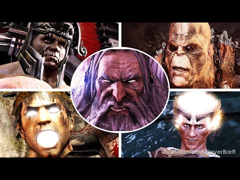 All Boss Fights U0026 Ending - God Of War 3 Remastered [PS4 Pro] 1080p