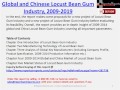 Global &amp; China Locust Bean Gum Industry Research Report, 2009-2019