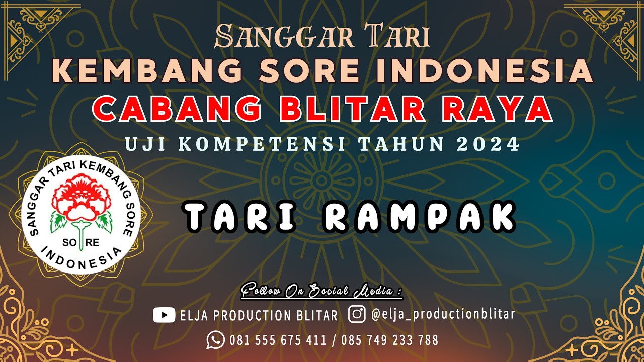 TARI RAMPAK- SANGGAR TARI KEMBANG SORE INDONESIA