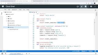 URL Handler - Google Cloud Online Bootcamp - Part - 47