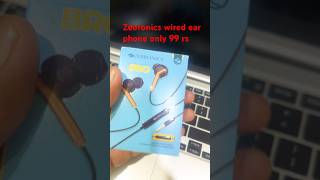 Zebronics wired ear phone #trending #delhi #neetprotest #instagram #earphone #wiredearphone #india