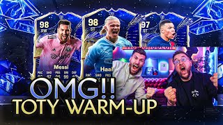 TOOOOOOTTTTTTTTTYYYYY 😳 Wir ÖFFNEN die 600k TOTY WARM-UP PACKS 🔥 EA FC 24