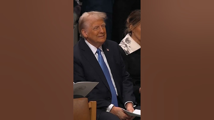 Trump shares laugh with Obama at Jimmy Carter's funeral