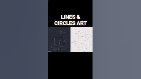 ART WITH LINES AND CIRCLES #song #love #viral #autocad #arslanstimulates #cad #trending #drawing