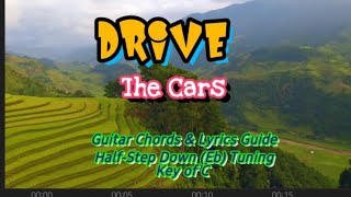 DRIVE |The Cars Easy Guitar Chords Lyrics Guide Beginners Play-along