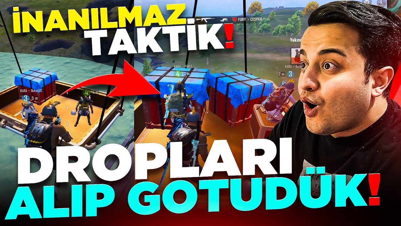 OHA! DROPLARI İSTEDİĞİMİZ GİBİ TAŞIYABİLİYORUZ! ÇOK ŞAŞIRDIM! PUBG Mobile