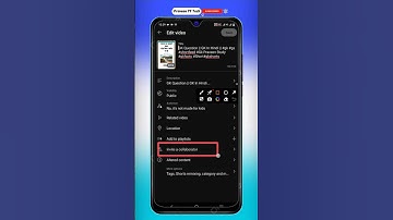 How To use invite a Collaborator YouTube #youtubecollaboration #youtubeshorts