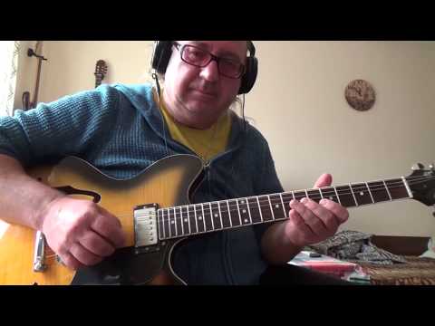 Gear4music San Francisco Semi Acoustic Guitar test  Valentin Vasilev - Val