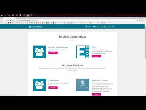 E-Docs | Como entrar no Sistema - Capacitação 01