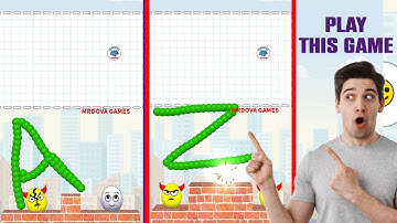 DRAW TO SMASH: Logic Puzzle Levels 2 to 19  | Satisfying ASMR Game (Infinity, Draw 2 Save)