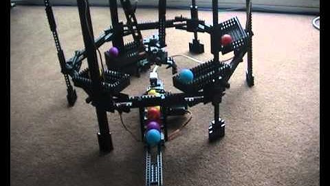 Flexi-Picker: Close-up of Robot Sorting Coloured Balls