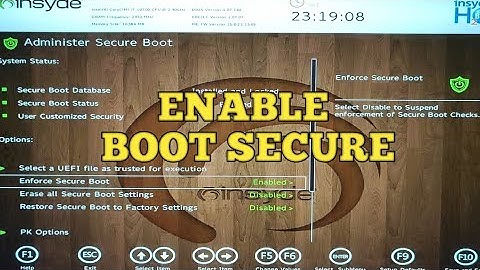 Valorant di Pongo: Cara Enable Secure Boot Setting di Bios Insyde