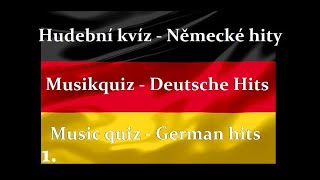Poznej Hit - Německo, Know Hit - Deutschland, Know Hit - Germany, Hudební kvíz, Guess the song