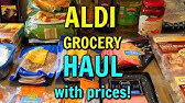 Aldi's Grocery Haul - YouTube