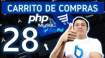 28- Carrito de compras con php, mysql, paypal y bootstrap (Actualizar tabla ventas)