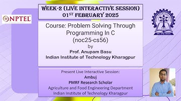 Week-2 Problem Solving Through Programming In C(noc25-cs56)